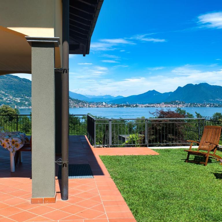 Grazia - Bilocale con Vista Lago e Giardino - Appartamento con 1 Camera da Letto e Vista Lago - 16