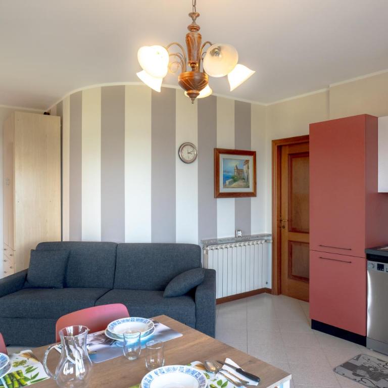 Grazia - Bilocale con Vista Lago e Giardino - Appartamento con 1 Camera da Letto e Vista Lago - 9