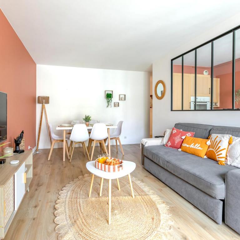 Le Chaleureux - 5' Disney - 3' Val d'Europe - Parking Free - Appartamento con 2 Camere da Letto - 11