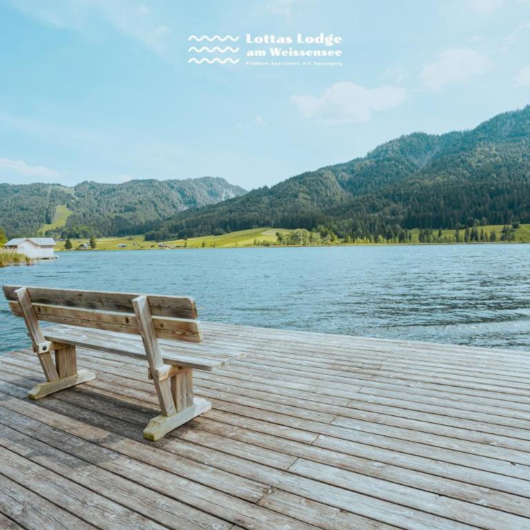 Lottas Lodge am Weissensee - Exklusive Ferienwohnung mit privatem Seezugang - Apartment mit 2 Schlafzimmern und Seeblick - 19