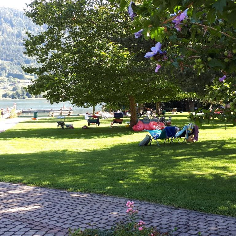 VERONIKA Haus KMB Seeappartement am Ossiacher See mit direktem Seezugang und Hallenbad - Apartment mit 2 Schlafzimmern und Balkon - 27