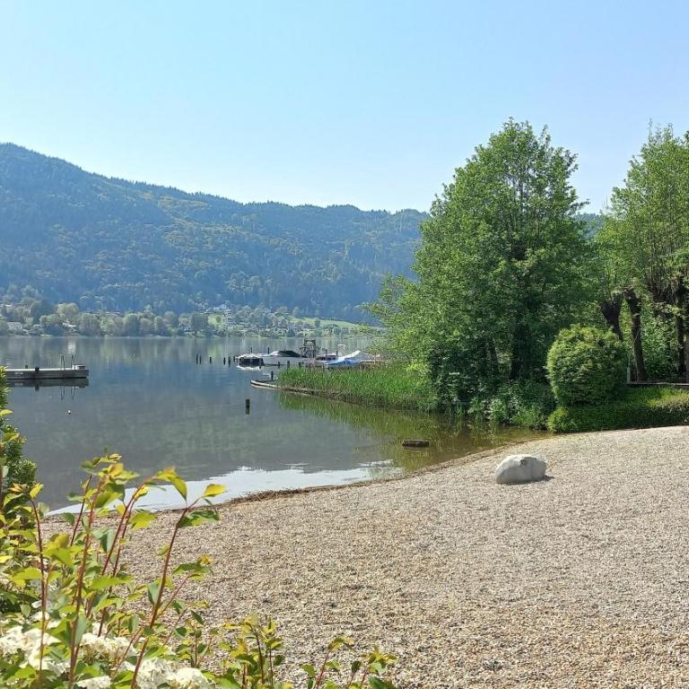 VERONIKA Haus KMB Seeappartement am Ossiacher See mit direktem Seezugang und Hallenbad - Apartment mit 2 Schlafzimmern und Balkon - 15