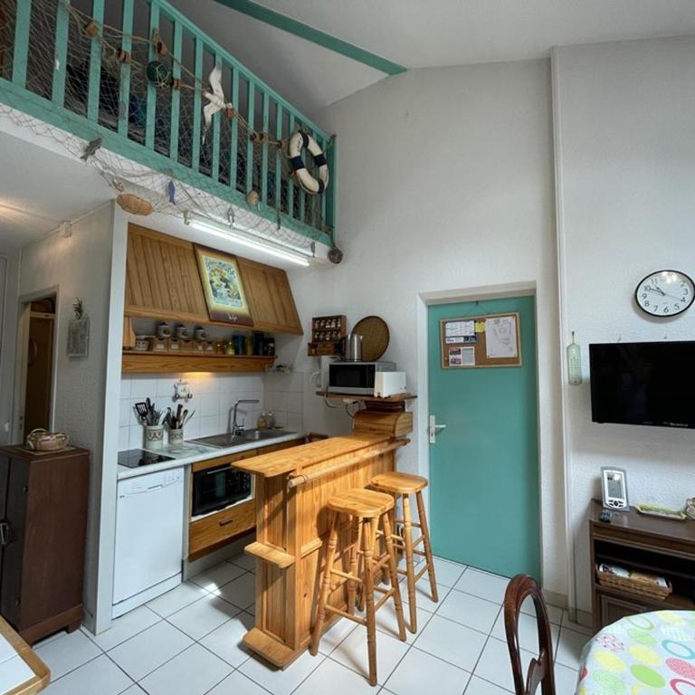 Charmant T2 mezzanine pour 4 pers. avec jardinet, proche du lac à Soustons - Maison 1 Chambre - 6