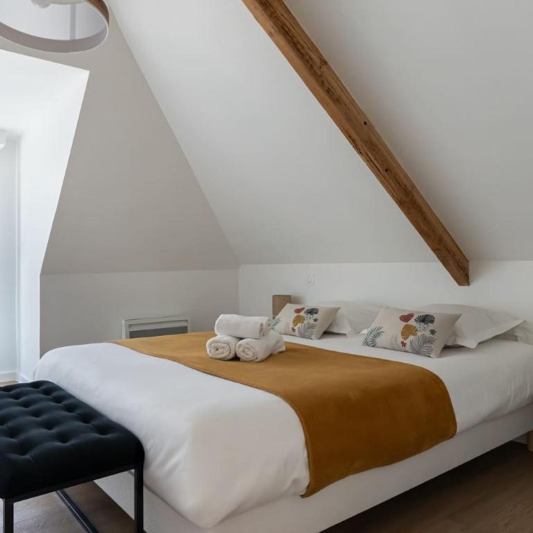LOGODEN - Appartement TOUT CONFORT 2 Chambres, proximité gare, parking privé - Appartamento con 2 Camere da Letto - 12