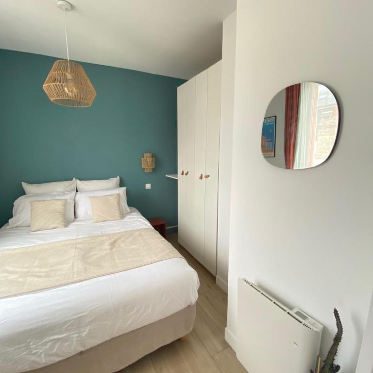 La tranquillité trouvillaise - Apartment mit 1 Schlafzimmer, Balkon und Meerblick - 24