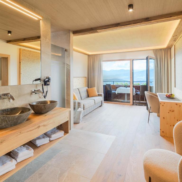 Naturhotel Alpenrose - Doppelzimmer mit Seeblick - 13