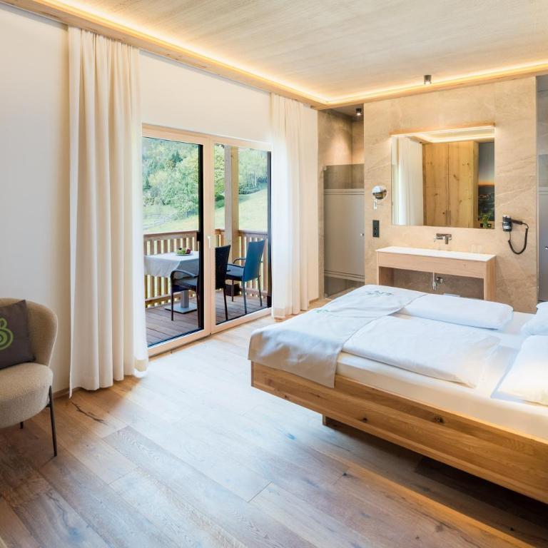 Naturhotel Alpenrose - Doppelzimmer mit Bergblick - 2