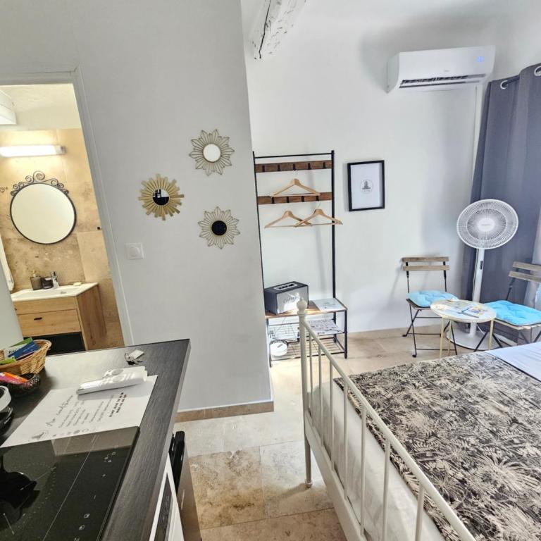 Le Studio des Fontêtes Climatisé - Apartamento de 1 dormitorio - 12