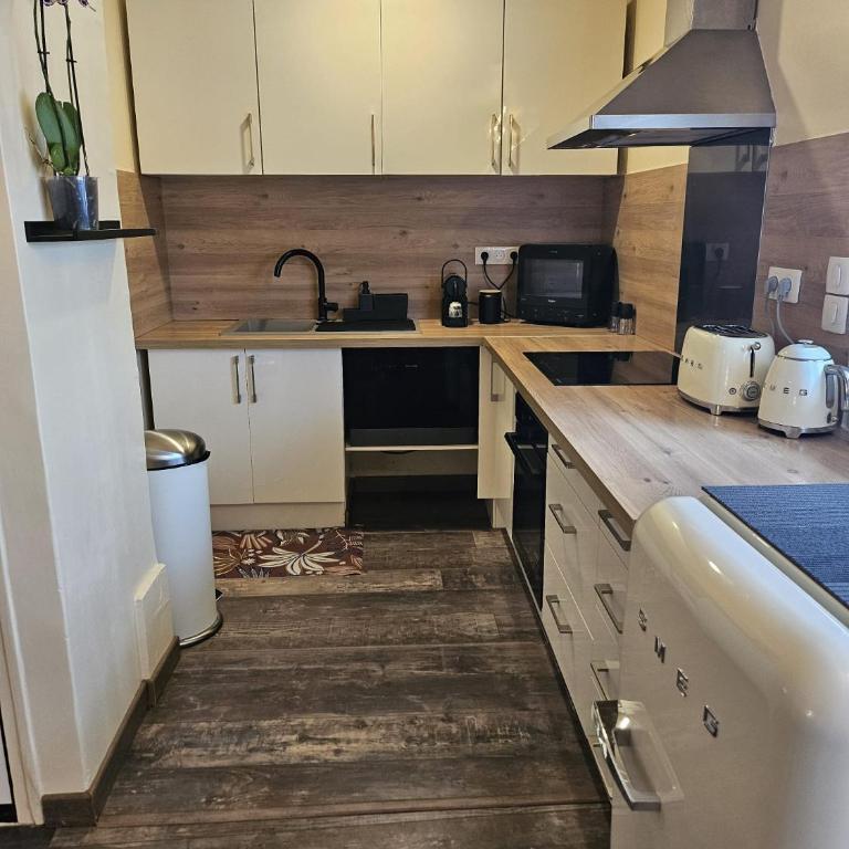 Le petit Vincent, Studio élégant, central avec parking privé - Appartement 1 Chambre - 3