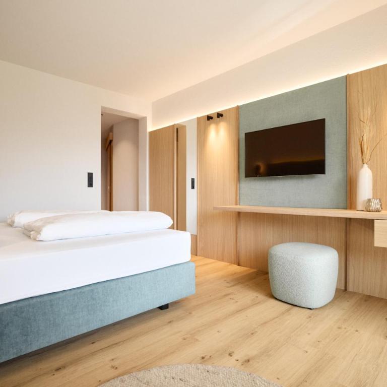 Das Schlössl - Doppelzimmer mit Bergblick - 4