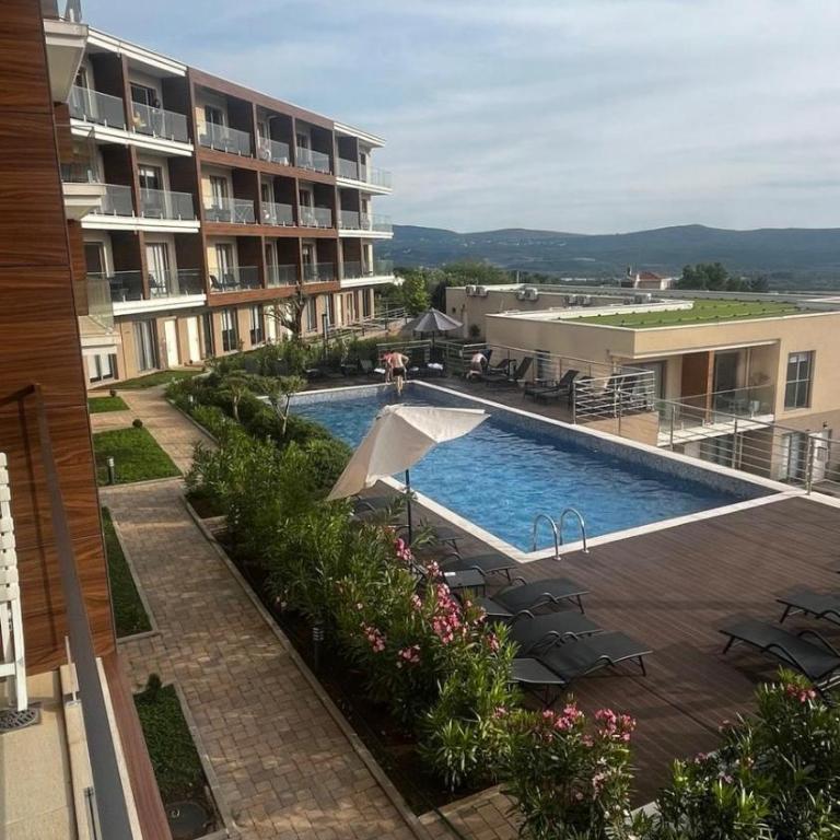 Casa Montenegro Lux Apartment 1 Bedroom 1 livingroom Sea & Pool View - One-Bedroom Apartment - 17