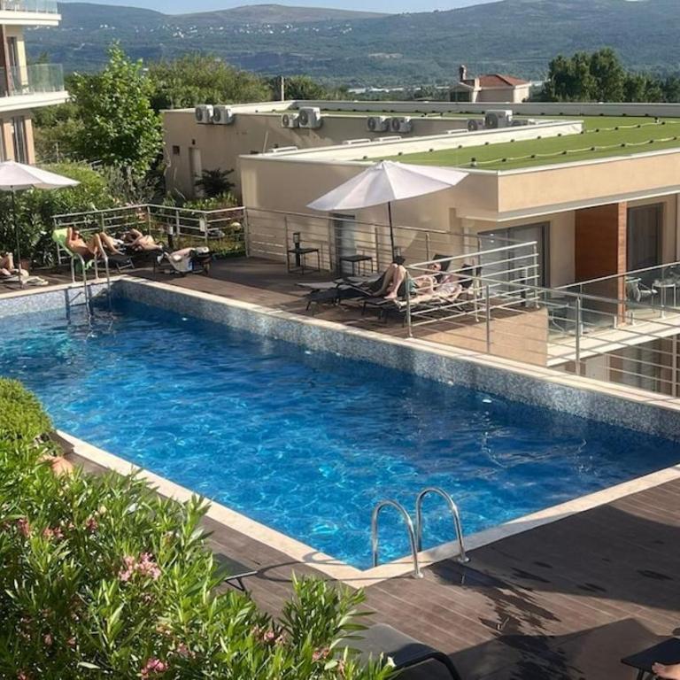 Casa Montenegro Lux Apartment 1 Bedroom 1 livingroom Sea & Pool View - One-Bedroom Apartment - 25