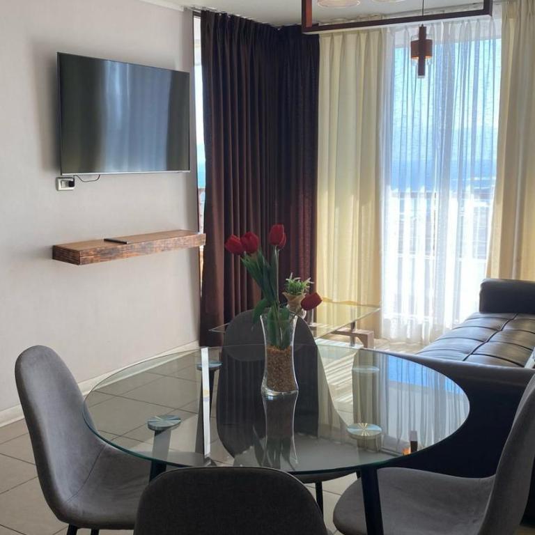 Depto Familiar Vista Mar 2D + Sofá Cama - Two-Bedroom Apartment - 12