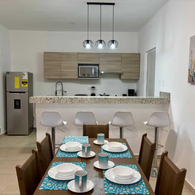 CasaMEXH Selva II- Vacaciones de ensueño cerca de playas-arrecifes-cenotes y naturaleza Amenidades tipo resort - Two-Bedroom Apartment with Balcony - 23