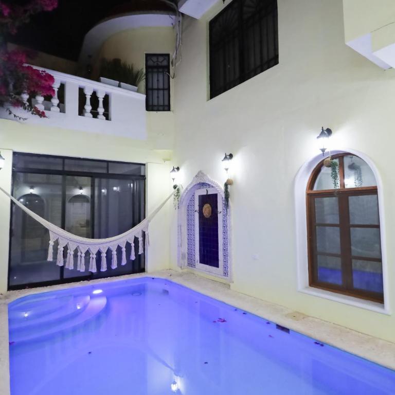 Casa Bien Estar - Centro Merida - Double Room with Pool View - 6