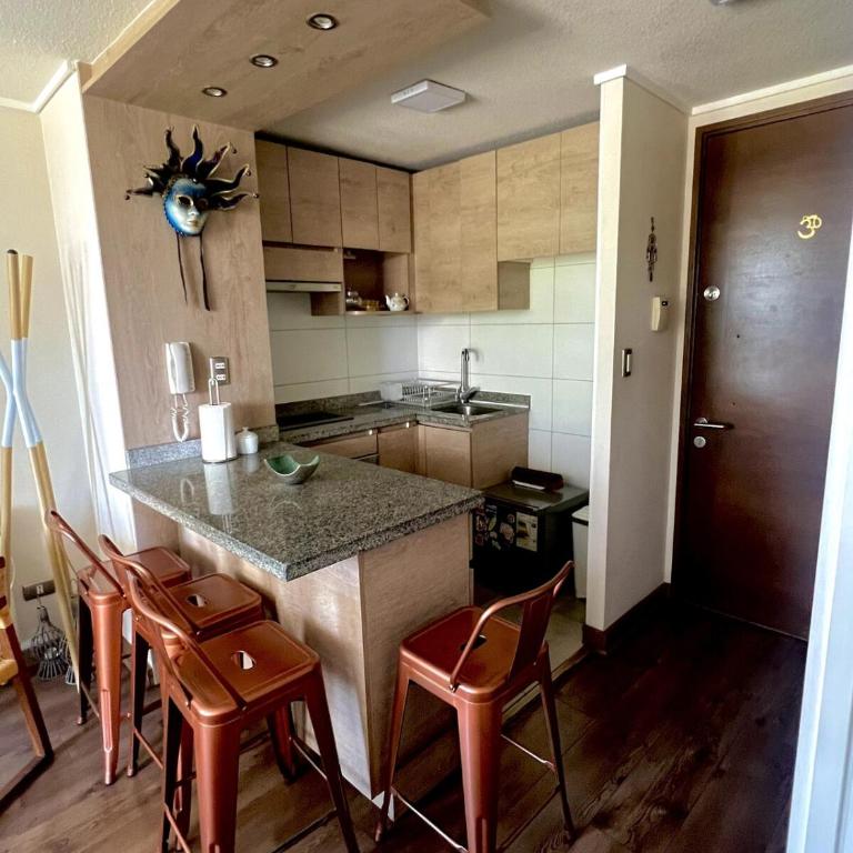 Departamento de lujo con estacionamiento privado - Apartamento de 1 dormitorio - 2