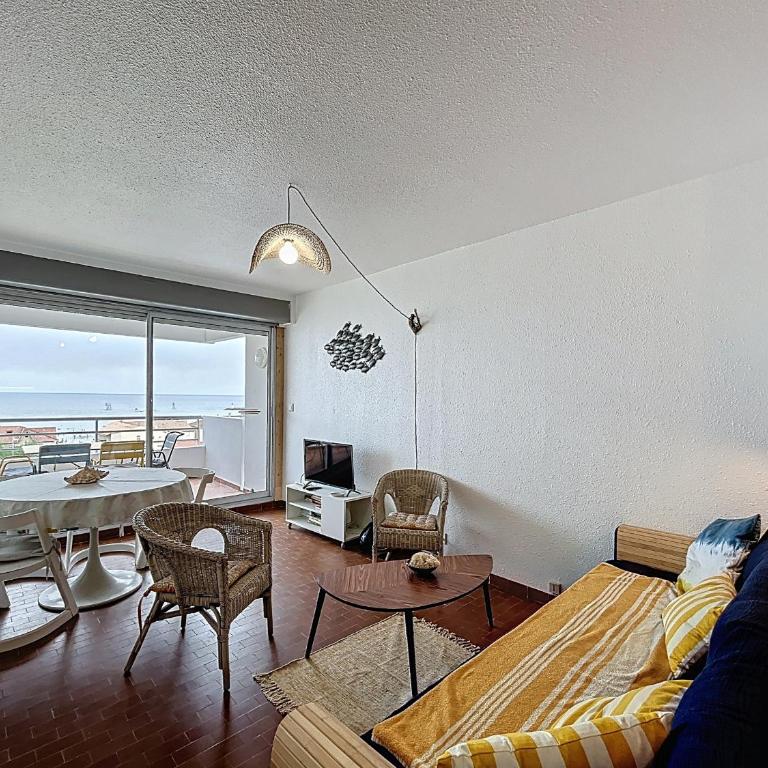 T2 à Carnon - 4 couchages - Proche plage et commerces - TV, Lave-linge, Lave-vaisselle, Parking - Appartement 1 Chambre - 6
