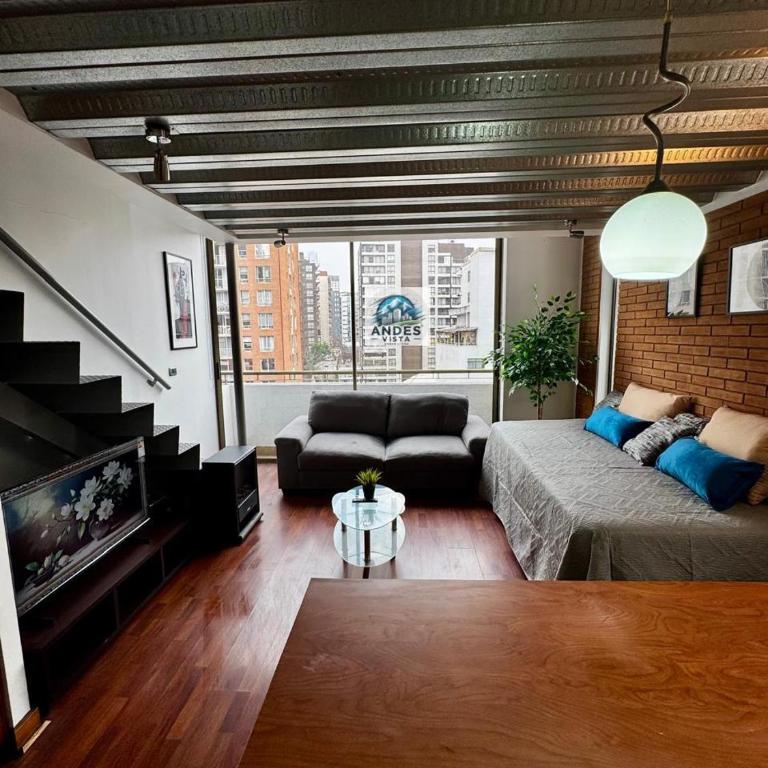 Departamento moderno full equipado - General Flores - One-Bedroom Apartment with City View - 7