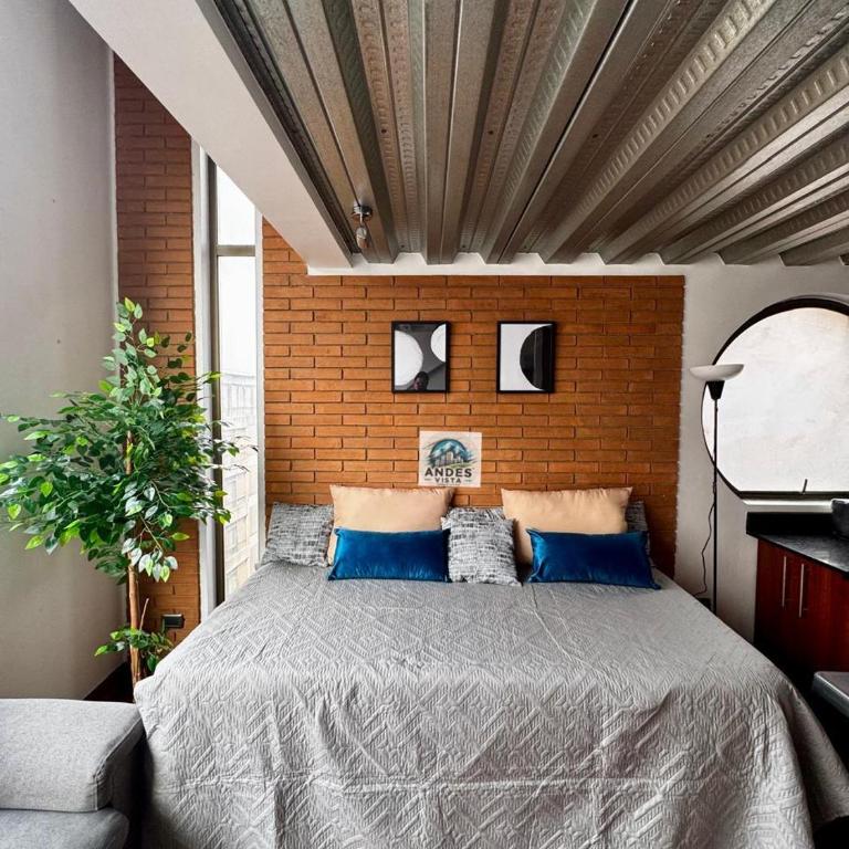 Departamento moderno full equipado - General Flores - One-Bedroom Apartment with City View - 10