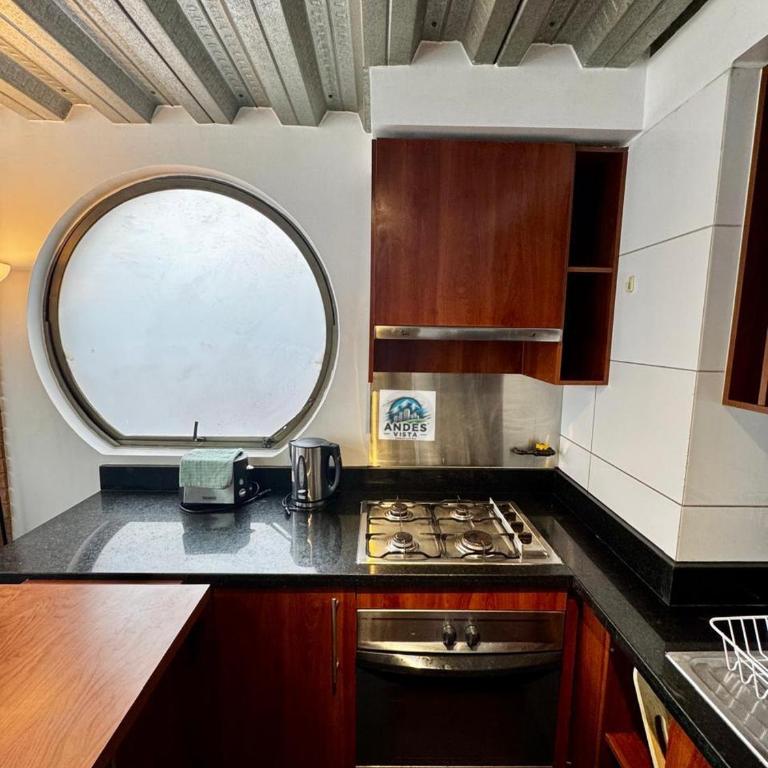 Departamento moderno full equipado - General Flores - One-Bedroom Apartment with City View - 11