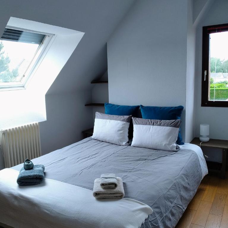 Belle et grande maison familiale à Cabourg, 7 pers et 1 bébé, proche Hippodrome - Maison 4 Chambres - 30