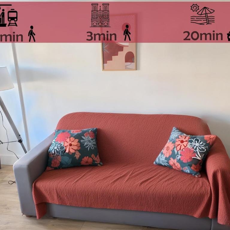 Bel Appartement Terracotta au cœur de Narbonne - Two-Bedroom Apartment - 1