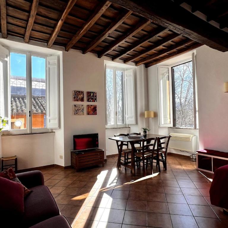 Finestre sul Tevere - Appartamento con 1 Camera da Letto - 1