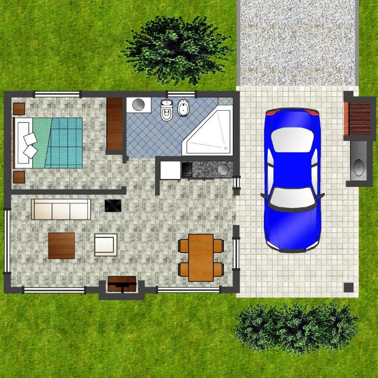 Los Llantenes - Casa con 1 dormitorio - 3
