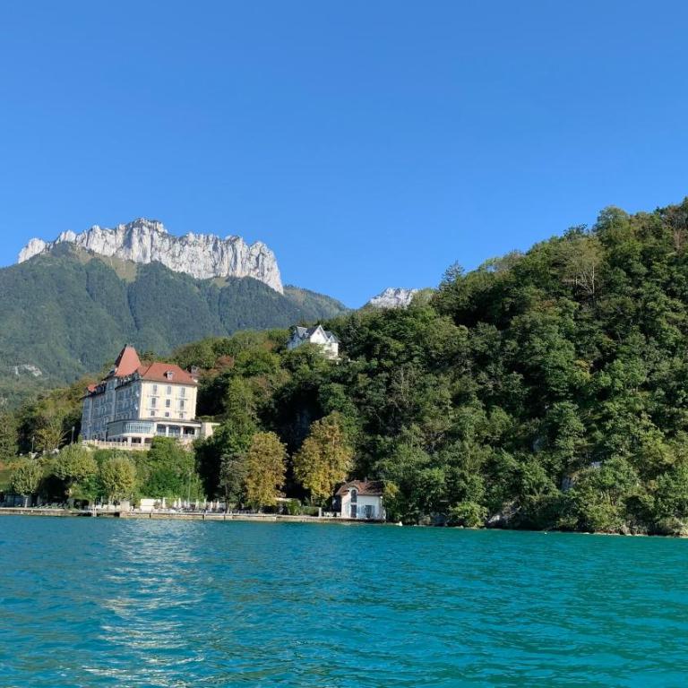 Vue montagnes, à 5 mn du lac et de la piste cyclable,lit King size, Park gratuit - Appartement 1 Chambre - 40