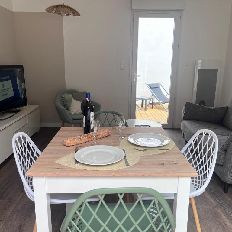 Maison de vacances entre forêt et plage - Haus mit 2 Schlafzimmern - 6