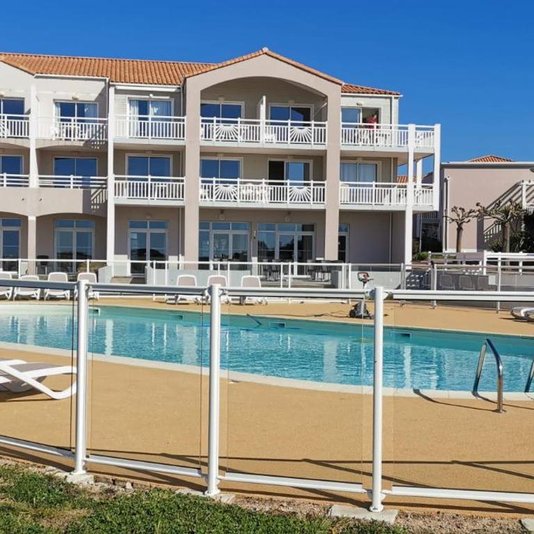 Les Sables-d'Olonne - Vue Mer, Terrasse, Wifi Fibre & Piscine, à 2 pas de l'Océan - E101 - Appartement 1 Chambre - 26