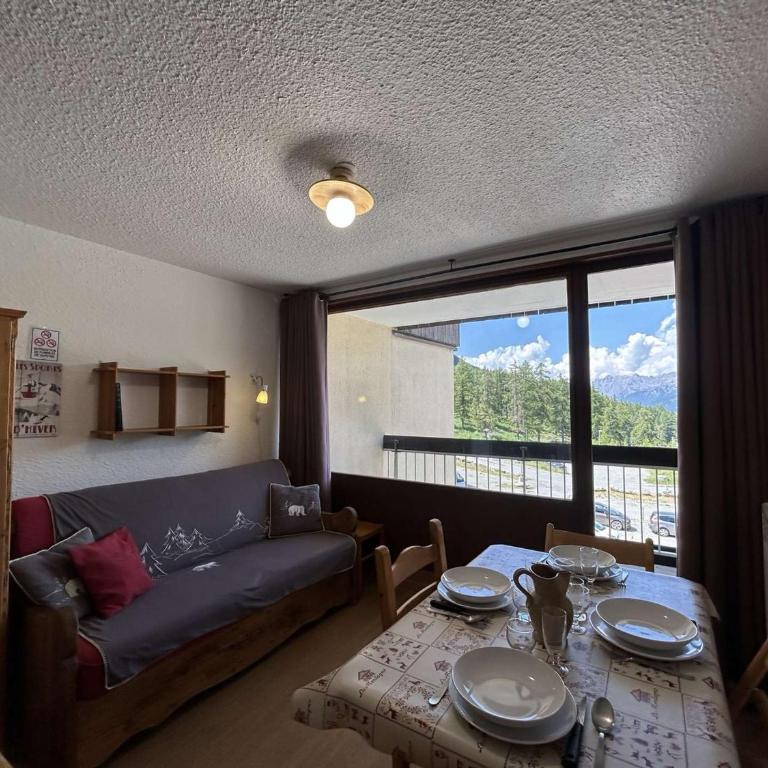 Studio cosy au ski pour 4 avec balcon, parking et wifi à Montgenèvre - FR-1-330D-95 - Appartement (4 Adultes) - 7