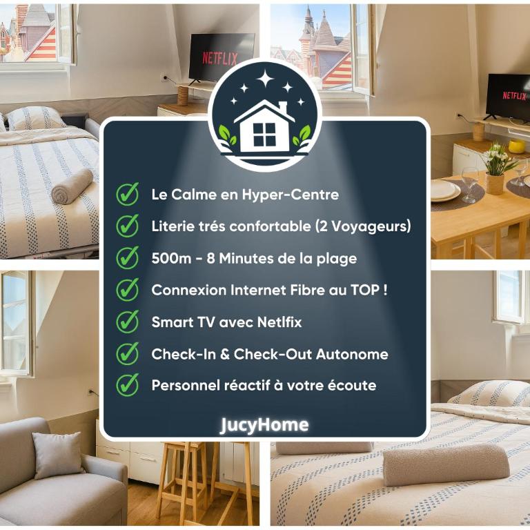 La Bulle Bleue - Apartment mit 1 Schlafzimmer - 11