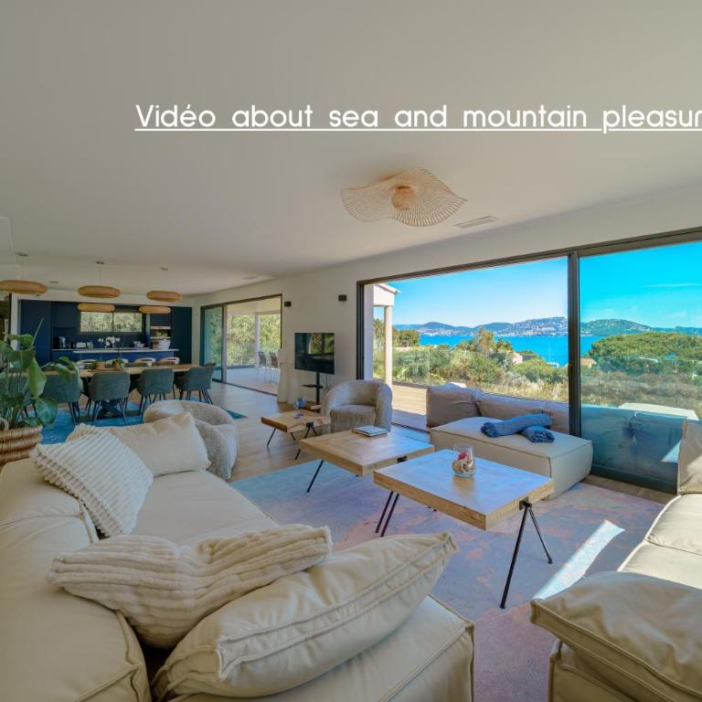 Villa de la Madrague Vue Mer à 200m de la Plage sur La Presqu' île de Giens Sea and Mountain Pleasure - Villa - 1