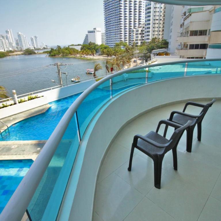 Hospedaje,Torres Del Lago,Cartagena,Turismocolombia-fit - Apartamento de 2 dormitorios - 4