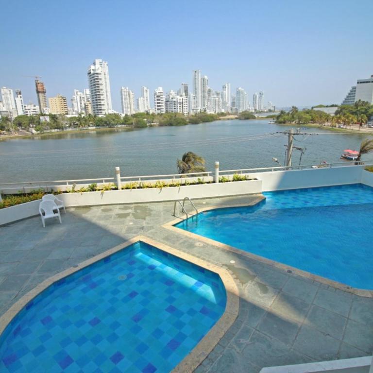 Hospedaje,Torres Del Lago,Cartagena,Turismocolombia-fit - Apartamento de 2 dormitorios - 7
