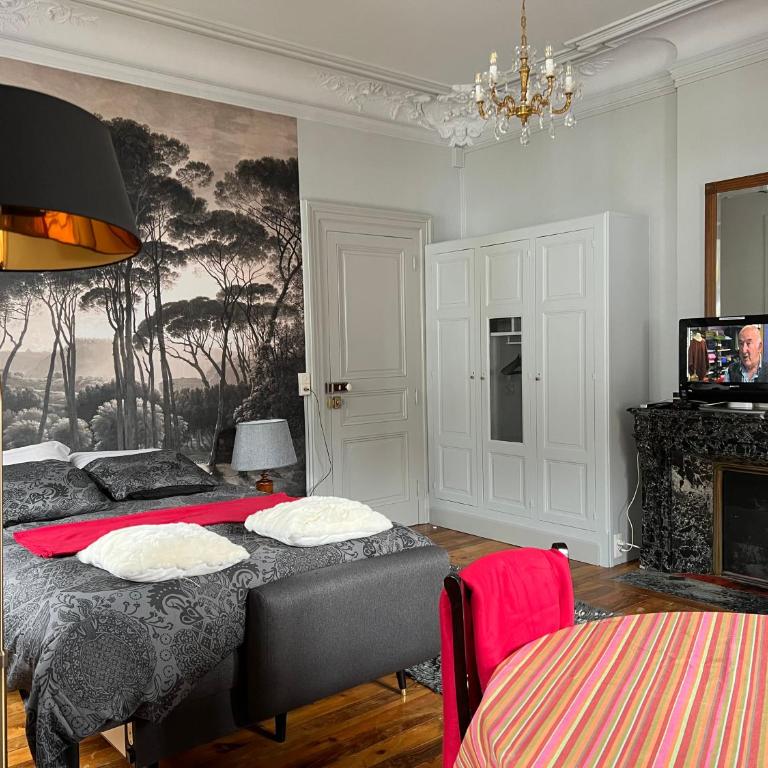 Studio Luchon location standing VILLA LUISA Luchon Pyrénées - One-Bedroom Apartment - 5