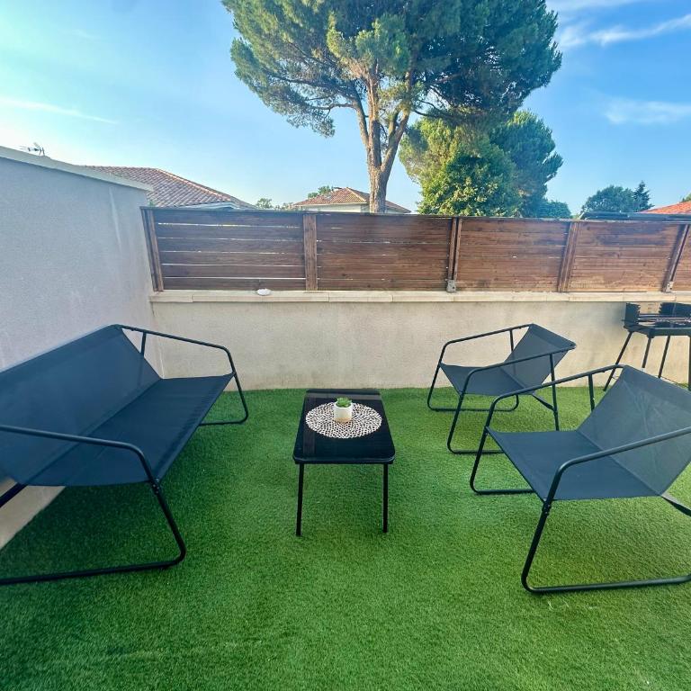 appartement cosy avec terrasse - Appartement 2 Chambres - 6