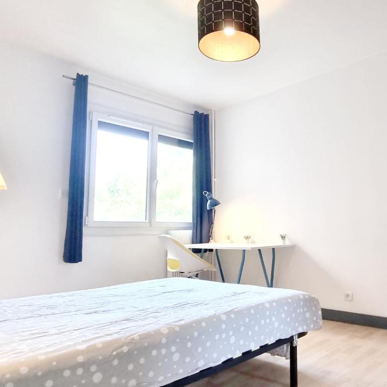 Gd Appartement climatisé, 5 personnes, 15 min a pied de la place de la Comédie, 15 min en voiture des plages - Apartment - 10