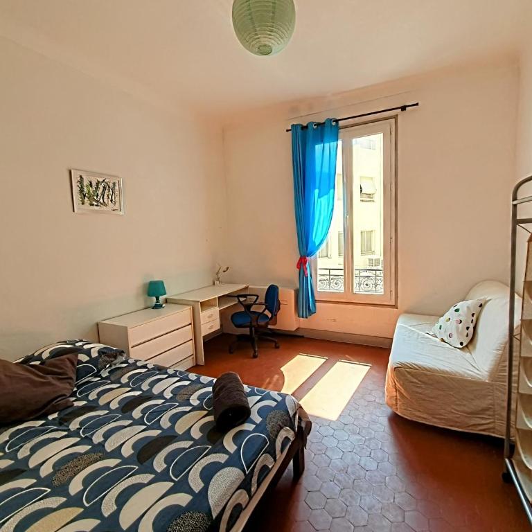 Appartement plages Juan les Pins climatisé 3 pièces - Appartement 2 Chambres - 3