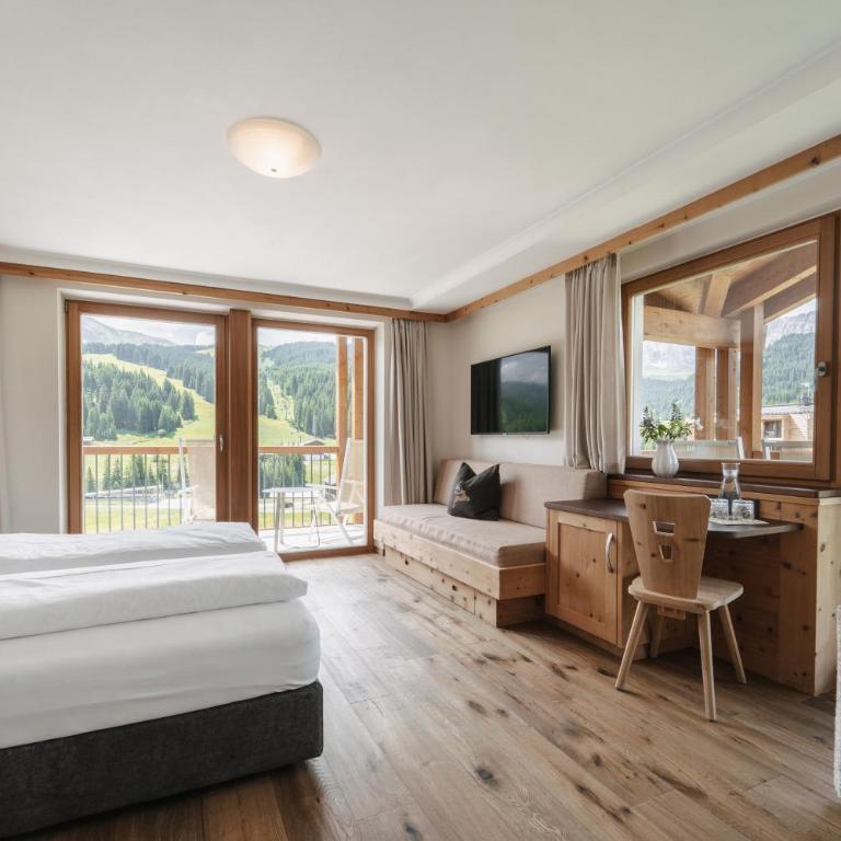 Brunelle Seiser Alm Lodge - Junior Suite con Balcone e Vista Montagna - 3
