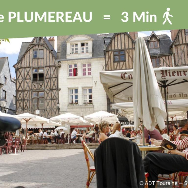 #2 - Central Tours VERT - Hypercentre - Appartement 1 Chambre - 14