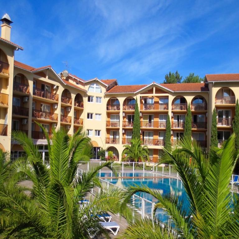 Hotel Résidence Anglet Biarritz-Parme - Studio - Vue sur Piscine - 1