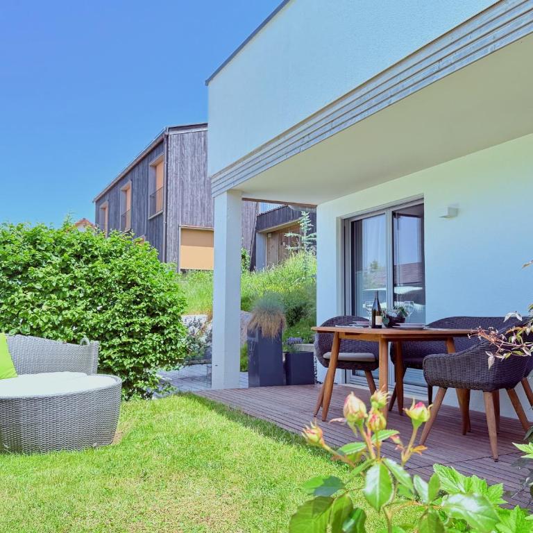 Ferienwohnung Allgäutraum - hochwertig und modern mit Whirlpoolwanne - Appartamento con Terrazza - 3