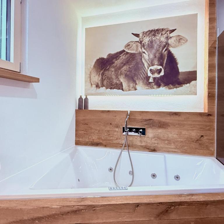Ferienwohnung Allgäutraum - hochwertig und modern mit Whirlpoolwanne - Appartamento con Terrazza - 15