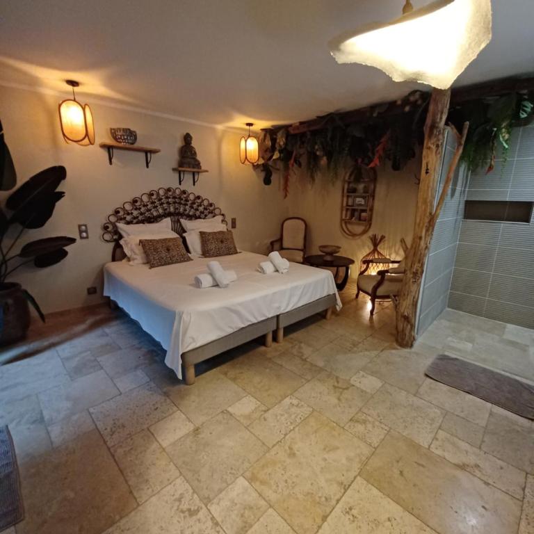 Hébergement insolite avec jacuzzi privatif Millau - Appartement 1 Chambre - 11