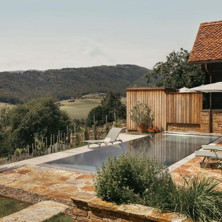 Am Wildbachberg - Luxus Ferienhäuser mit Infinitypool, Privatsauna und Weinkeller - Deluxe Villa - 4
