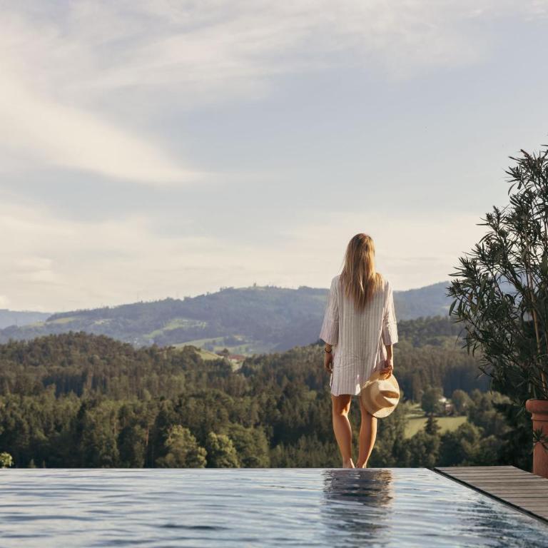 Am Wildbachberg - Luxus Ferienhäuser mit Infinitypool, Privatsauna und Weinkeller - Deluxe Villa - 5