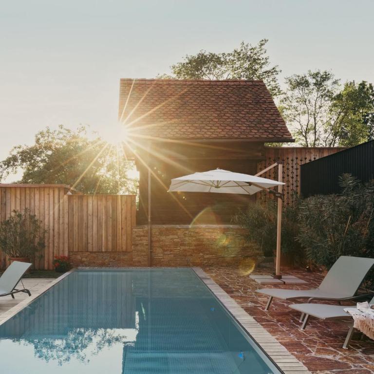 Am Wildbachberg - Luxus Ferienhäuser mit Infinitypool, Privatsauna und Weinkeller - Deluxe Villa - 28