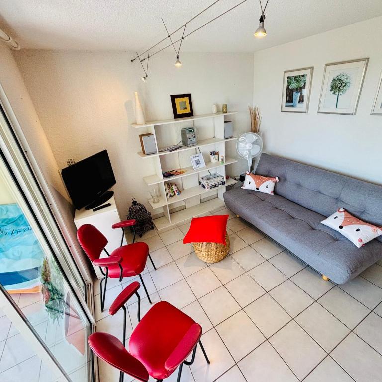 Appart Bord de Mer, Parking privé gratuit,Pour 2 ou 4pers - Apartment mit 1 Schlafzimmer - 5